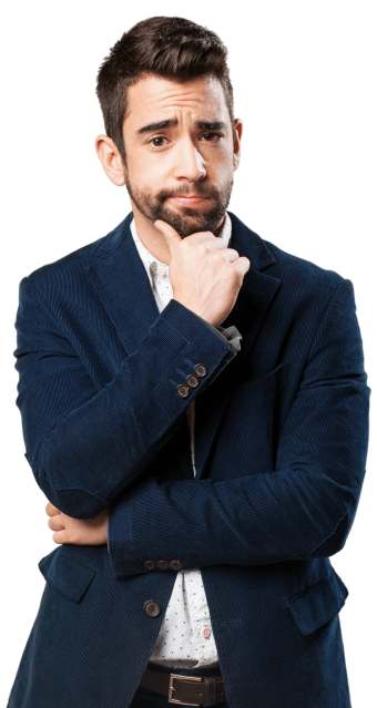 thinking man