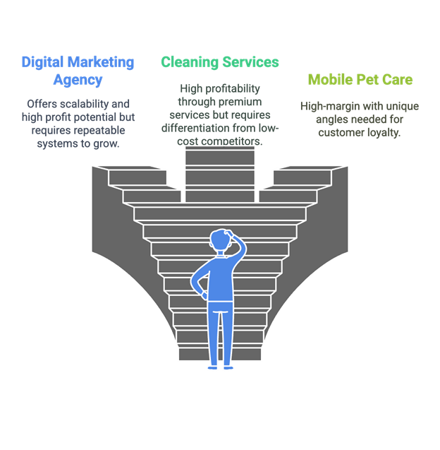 Which innovative business concepts to choose